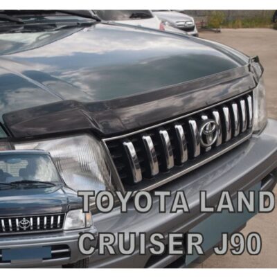 VL Garage - ΑΝΕΜΟΘΡΑΥΣΤΗΣ ΚΑΠΩ ΑΥΤΟΚΙΝΗΤΟΥ ΓΙΑ TOYOTA LAND CRUISER J100 1998-2007 ΑΠΟ ΕΥΚΑΜΠΤΟ ΦΙΜΕ ΠΛΑΣΤΙΚΟ HEKO - 1 ΤΕΜ. - VL-02152