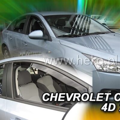 VL Garage - ΑΝΕΜΟΘΡΑΥΣΤΕΣ ΓΙΑ CHEVROLET CRUZE 4D SEDAN 2009-2016 / 5D HTB 2011-2016 / 5D WAGON 2012- ΖΕΥΓΑΡΙ ΑΠΟ ΕΥΚΑΜΠΤΟ ΦΙΜΕ ΠΛΑΣΤΙΚΟ HEKO - 2 ΤΕΜ. - VL-10527