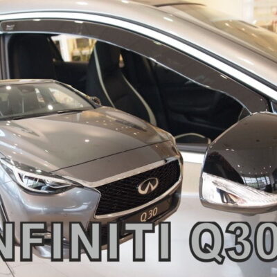 VL Garage - ΑΝΕΜΟΘΡΑΥΣΤΕΣ ΓΙΑ INFINITY Q30S 5D 2015-2019 ΖΕΥΓΑΡΙ ΑΥΤΟΚΙΝΗΤΟΥ ΑΠΟ ΕΥΚΑΜΠΤΟ ΦΙΜΕ ΠΛΑΣΤΙΚΟ HEKO - 2 ΤΕΜ. - VL-21511