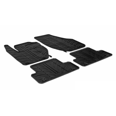 VL Garage - ΜΑΡΚΕ ΠΑΤΑΚΙΑ ΣΕ ΣΚΑΦΗ ΛΑΣΤΙΧΟ ΓΙΑ VOLVO V40 2012-2020 / V40 CROSSCOUNTRY 09/2012-2020 SUMISURA ΣΕ ΜΑΥΡΟ ΧΡΩΜΑ ME ΚΟΥΜΠΩΜΑΤΑ LAMPA - 4 ΤΕΜ. - VL-24471