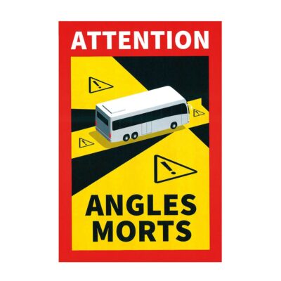 VL Garage - ΠΡΟΕΙΔΟΠΟΙΗΤΙΚΟ ΣΗΜΑ ΤΥΦΛΩΝ ΣΗΜΕΙΩΝ ΛΕΩΦΟΡΕΙΟΥ ΜΑΓΝΗΤΙΚΟ 170x250mm - 1 ΤΕΜ. - VL-66099