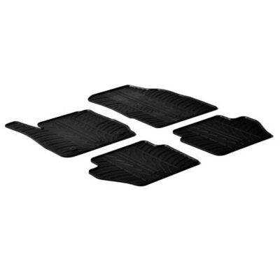 VL Garage - ΜΑΡΚΕ ΠΑΤΑΚΙΑ ΣΕ ΣΚΑΦΗ ΛΑΣΤΙΧΟ ΓΙΑ FORD FIESTA 03/2011-05/2017 SUMISURA ΣΕ ΜΑΥΡΟ ΧΡΩΜΑ ME ΚΟΥΜΠΩΜΑΤΑ LAMPA - 4 ΤΕΜ. - VL-24407