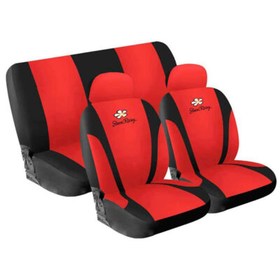 VL Garage - ΚΑΛΥΜΜΑΤΑ ΚΑΘΙΣΜΑΤΩΝ ΣΕΤ DAISY ΚΟΚΚΙΝΑ - VL-CSR/DA-R