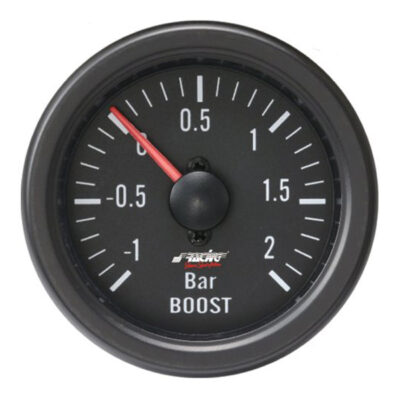 VL Garage - ΜΠΑΡΟΜΕΤΡΟ+VACUUM 52mm ΜΑΥΡΟ - VL-BV/B