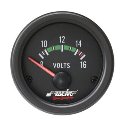 VL Garage - ΒΟΛΤΟΜΕΤΡΟ 52mm ΜΑΥΡΟ - VL-VM/B