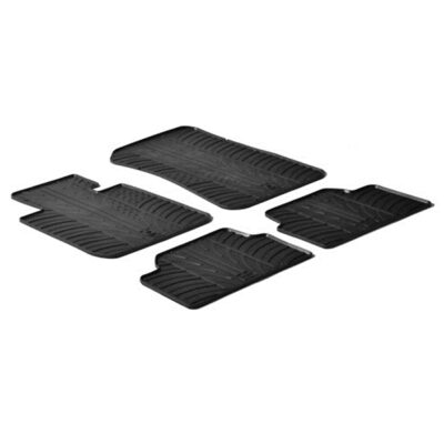 VL Garage - ΜΑΡΚΕ ΠΑΤΑΚΙΑ ΣΕ ΣΚΑΦΗ ΛΑΣΤΙΧΟ ΓΙΑ BMW E87 SERIE 1 01/04+ Πατάκι SuMisura - VL-24431