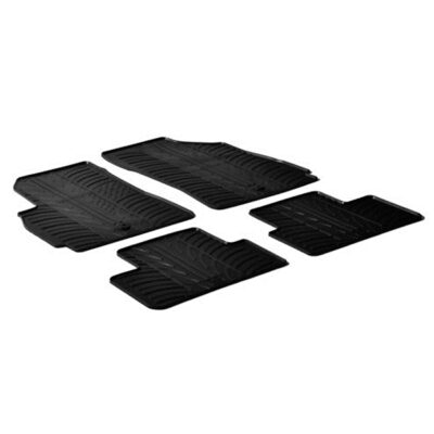 VL Garage - ΜΑΡΚΕ ΠΑΤΑΚΙΑ ΣΕ ΣΚΑΦΗ ΛΑΣΤΙΧΟ ΓΙΑ CHEVROLET ORLANDO 01/2011-09/2015 SUMISURA ΣΕ ΜΑΥΡΟ ΧΡΩΜΑ ME ΚΟΥΜΠΩΜΑΤΑ LAMPA - 4 ΤΕΜ. - VL-24384