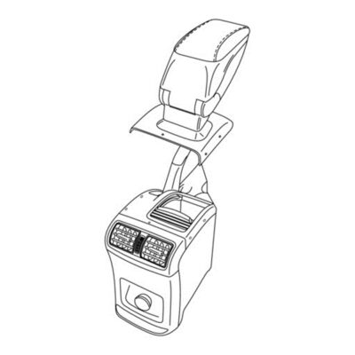 VL Garage - Βάση αντάπτορας τεμπέλη για CHEVROLET ORLANDO 02/11+ Lampa - 1 τεμ. - VL-56186