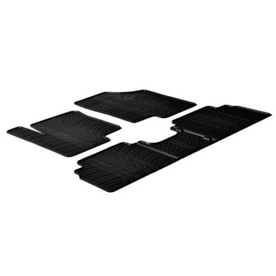 VL Garage - ΜΑΡΚΕ ΠΑΤΑΚΙΑ ΣΕ ΣΚΑΦΗ ΛΑΣΤΙΧΟ ΓΙΑ HYUNDAI ix20 11/2010-12/2020 / KIA VENGA 02/2010-11/2019 SUMISURA ΣΕ ΜΑΥΡΟ ΧΡΩΜΑ ME ΚΟΥΜΠΩΜΑΤΑ LAMPA - 4 ΤΕΜ. - VL-24397
