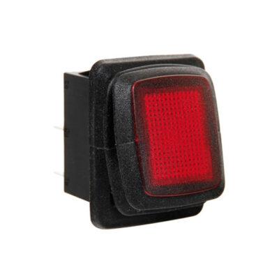VL Garage - ΑΔΙΑΒΡΟΧΟΣ ΔΙΑΚΟΠΤΗΣ 10A 12/24V ΚΟΚΚΙΝΟΣ - VL-45532
