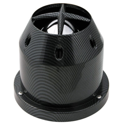 VL Garage - ΦΙΛΤΡΟΧΟΑΝΗ ΚΩΝΙΚΗ CARBON-LOOK 60-114mm - VL-06108
