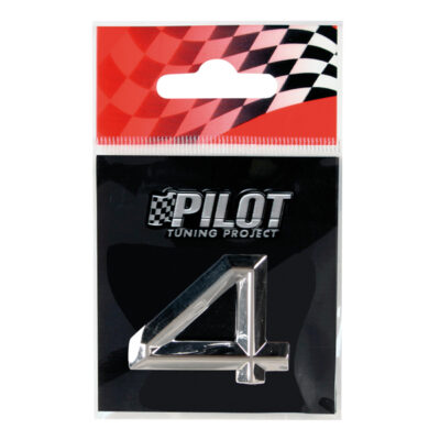 VL Garage - ΑΥΤΟΚΟΛΛΗΤΟ ΓΡΑΜΜΑ 3D 4 ΤΥΡΕ-2 26mm - VL-07091