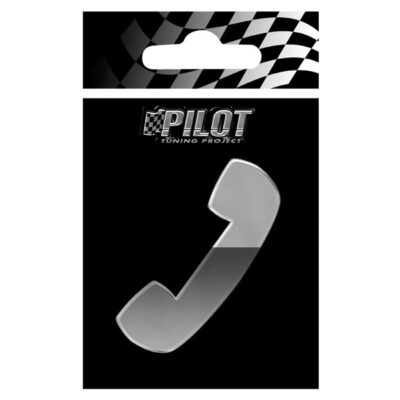 VL Garage - ΑΥΤΟΚΟΛΛΗΤΟ ΣΥΜΒΟΛΟ 3D (ΤΗΛΕΦΩΝΟ) ΤΥΡΕ-4 - VL-07156