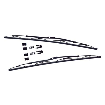 VL Garage - ΥΑΛΟΚΑΘΑΡΙΣΤΗΡΕΣ STANDARD 28 cm (11 INCH) ΜΕ 3 ΑΝΤΑΠΤΟΡΕΣ - 2 ΤΕΜ. - VL-18909
