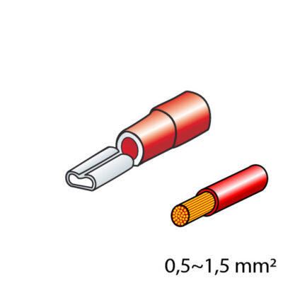 VL Garage - ΦΙΣΑΚΙΑ 2.8 x 0.5mm (12τμχ.) - VL-45065