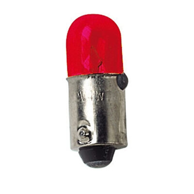 VL Garage - ΛΑΜΠΑΚΙΑ ΜΙΝΙΟΝ 12V T4W BA9s ΚΟΚΚΙΝΑ - VL-58338