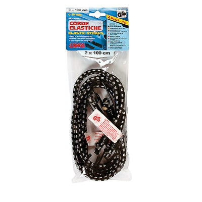 VL Garage - ΧΤΑΠΟΔΙΑ ΕΛΑΣΤΙΚΑ STANDARD 2x100cm 10mm 2ΤΕΜ. - VL-60202