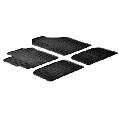 VL Garage - ΜΑΡΚΕ ΠΑΤΑΚΙΑ ΣΕ ΣΚΑΦΗ ΛΑΣΤΙΧΟ ΓΙΑ TOYOTA YARIS 01/06-10/11 Πατάκι SuMisura - VL-24386
