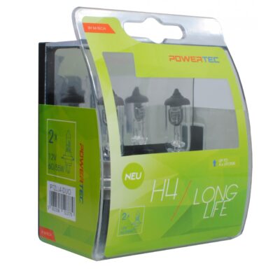 VL Garage - H4 12V 60/55W P43t POWERTEC LONG LIFE ΑΛΟΓΟΝΟΥ 2ΤΕΜ. - VL-PTZLL4-DUO
