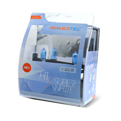 VL Garage - H1 12V 55W 3.450K P14.5 POWERTECK SUPERWHITE 2ΤΕΜ. - VL-PTZSW1-DUO
