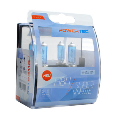 VL Garage - HB4 12V 55W 3.450K P22d POWERTECK SUPERWHITE 2ΤΕΜ. - VL-PTZSWHB4-DUO