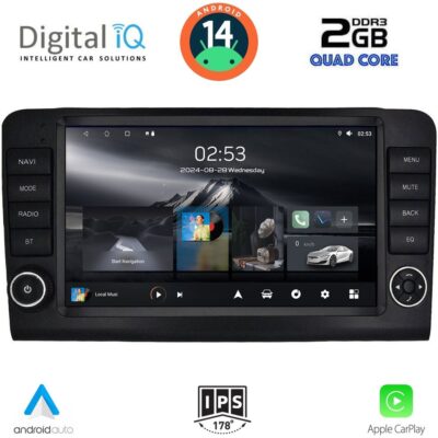 VL Garage - DIGITAL IQ RSB 1416_CPA (9inc) MULTIMEDIA TABLET for MERCEDES ML (W164) – GL (X164) mod. 2005-2011 - VL-DIQ_RSB_1416