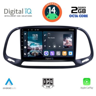 VL Garage - DIGITAL IQ RTG 4138_CPA (9inc) MULTIMEDIA TABLET for FIAT DOBLO – OPEL COMBO mod. 2015-2018 - VL-DIQ_RTG_4138