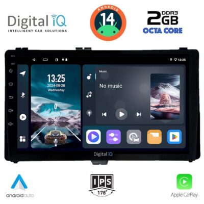 VL Garage - DIGITAL IQ RTG 4703_CPA (9inc) MULTIMEDIA TABLET for TOYOTA AURIS mod. 2015> – AYGO X mod. 2022> – COROLLA mod. 2017-2019 - VL-DIQ_RTG_4703