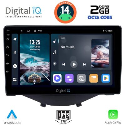 VL Garage - DIGITAL IQ RTG 4715_CPA CLIMA (9inc) MULTIMEDIA TABLET for CITROEN C1-PEUGEOT 108-TOYOTA AYGO mod. 2014> - VL-DIQ_RTG_4715