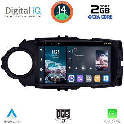 VL Garage - DIGITAL IQ RTG 4737FL_CPA (9inc) MULTIMEDIA TABLET for TOYOTA YARIS mod. 2015-2020 - VL-DIQ_RTG_4737FL
