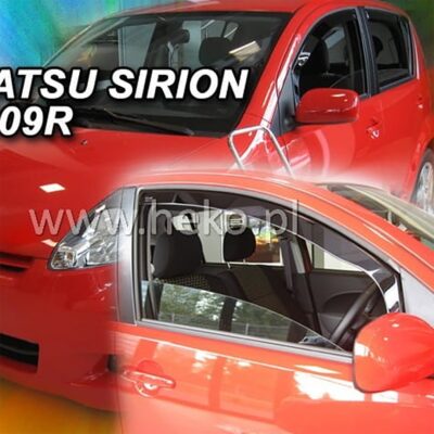 VL Garage - ΑΝΕΜΟΘΡΑΥΣΤΕΣ ΓΙΑ DAIHATSU SIRION 5D 2005-2010 ΖΕΥΓΑΡΙ ΑΠΟ ΕΥΚΑΜΠΤΟ ΦΙΜΕ ΠΛΑΣΤΙΚΟ HEKO - 2 ΤΕΜ. - VL-13216