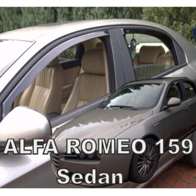 VL Garage - ΑΝΕΜΟΘΡΑΥΣΤΕΣ ΓΙΑ ALFA ROMEO 159 4D SEDAN 2005-2011 ΣΕΤ ΑΥΤΟΚΙΝΗΤΟΥ ΑΠΟ ΕΥΚΑΜΠΤΟ ΦΙΜΕ ΠΛΑΣΤΙΚΟ HEKO - 4 ΤΕΜ. - VL-10119