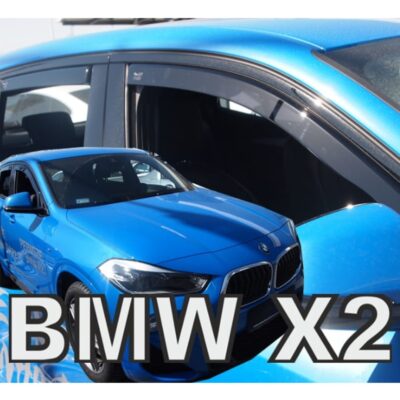 VL Garage - ΑΝΕΜΟΘΡΑΥΣΤΕΣ ΓΙΑ BMW X2 F39 5D 2018+ ΣΕΤ ΑΥΤΟΚΙΝΗΤΟΥ ΑΠΟ ΕΥΚΑΜΠΤΟ ΦΙΜΕ ΠΛΑΣΤΙΚΟ HEKO - 4 ΤΕΜ. - VL-11175