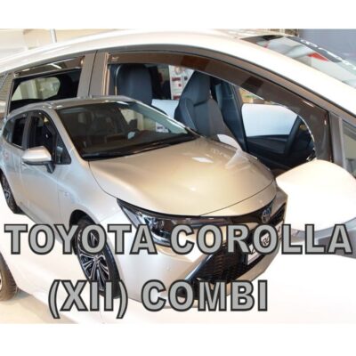 VL Garage - ΑΝΕΜΟΘΡΑΥΣΤΕΣ ΓΙΑ TOYOTA COROLLA XII 5D WAGON 2018+ ΣΕΤ ΑΥΤΟΚΙΝΗΤΟΥ ΑΠΟ ΕΥΚΑΜΠΤΟ ΦΙΜΕ ΠΛΑΣΤΙΚΟ HEKO - 4 ΤΕΜ. - VL-29661