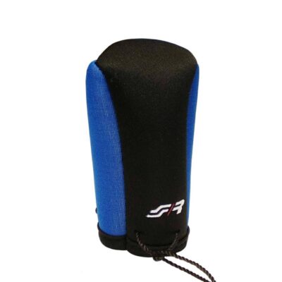 VL Garage - ΚΑΛΥΜΜΑ ΓΙΑ ΠΟΜΟΛΟ ΤΑΧΥΤΗΤΩΝ GEAR KNOB COVER (ΜΑΥΡΟ/ΜΠΛΕ ΜΙΚΡΟΦΙΜΠΡΑ) - VL-GKCB