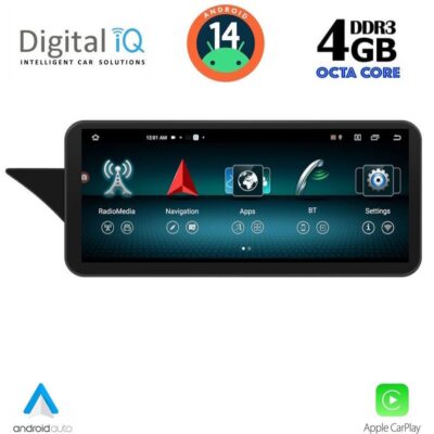 VL Garage - DIGITAL IQ TOP 17996_CPA (12.3") (NTG 4.5) MULTIMEDIA SYSTEM for MERCEDES GLK (X204) mod. 2013-2016 - VL-DIQ_TOP_17996