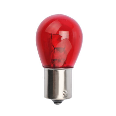 VL Garage - P21W 12V 21W BA15s ΜΟΝΟΠΟΛΙΚΟ ΚΟΚΚΙΝΟ DYED-GLASS ΚΟΥΤΙ 10ΤΕΜ. - VL-Z38