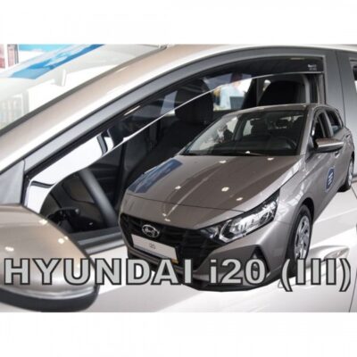 VL Garage - ΑΝΕΜΟΘΡΑΥΣΤΕΣ ΓΙΑ HYUNDAI i20 5D 2020+ ΖΕΥΓΑΡΙ ΑΥΤΟΚΙΝΗΤΟΥ ΑΠΟ ΕΥΚΑΜΠΤΟ ΦΙΜΕ ΠΛΑΣΤΙΚΟ HEKO - 2 ΤΕΜ. - VL-17303