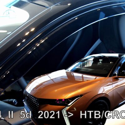 VL Garage - ΑΝΕΜΟΘΡΑΥΣΤΕΣ ΓΙΑ DS 4 5D 2021-2023 /DS 4 CROSS 5D 2021-2023 ΖΕΥΓΑΡΙ ΑΠΟ ΕΥΚΑΜΠΤΟ ΦΙΜΕ ΠΛΑΣΤΙΚΟ HEKO - 2 ΤΕΜ. - VL-12279