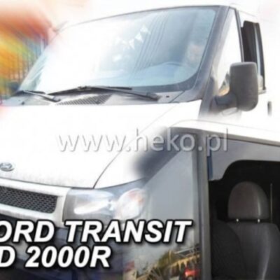 VL Garage - ΑΝΕΜΟΘΡΑΥΣΤΕΣ ΓΙΑ FORD TRANSIT 2D 2000-2006 / T300 ΑΝΩ ΜΕΡΟΣ ΚΟΝΤΟ ΖΕΥΓΑΡΙ ΑΠΟ ΕΥΚΑΜΠΤΟ ΦΙΜΕ ΠΛΑΣΤΙΚΟ HEKO - 2 ΤΕΜ. - VL-15249