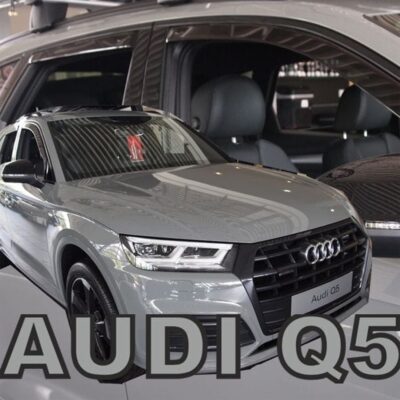 VL Garage - ΑΝΕΜΟΘΡΑΥΣΤΕΣ ΓΙΑ AUDI Q5 5D 2016+ ΣΕΤ ΑΥΤΟΚΙΝΗΤΟΥ ΑΠΟ ΕΥΚΑΜΠΤΟ ΦΙΜΕ ΠΛΑΣΤΙΚΟ HEKO - 4 ΤΕΜ. - VL-10266