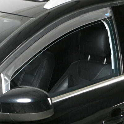 VL Garage - ΑΝΕΜΟΘΡΑΥΣΤΕΣ ΠΑΡΑΘΥΡΩΝ ΓΙΑ ALFA ROMEO 156 2003-2005 DARK MASTER (ΠΙΣΩ) ΣΚΟΥΡΟ ΦΙΜΕ ΠΛΑΣΤΙΚΟ CLIMAIR - 2 ΤΕΜ. - VL-CLS2909D