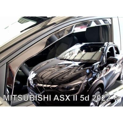 VL Garage - ΑΝΕΜΟΘΡΑΥΣΤΕΣ ΓΙΑ MITSUBISHI ASX 5D 2022+ ?? ΣΕΤ ΑΥΤΟΚΙΝΗΤΟΥ ΑΠΟ ΕΥΚΑΜΠΤΟ ΦΙΜΕ ΠΛΑΣΤΙΚΟ HEKO - 4 ΤΕΜ. - VL-23380