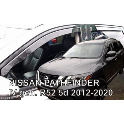 VL Garage - ΑΝΕΜΟΘΡΑΥΣΤΕΣ ΓΙΑ NISSAN PATHFINDER IV R52 5D 2012-2020 ?ΖΕΥΓΑΡΙ ΑΠΟ ΕΥΚΑΜΠΤΟ ΦΙΜΕ ΠΛΑΣΤΙΚΟ HEKO - 2 ΤΕΜ. - VL-24319