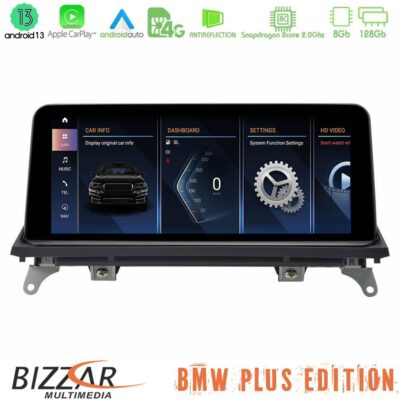 VL Garage - Bizzar Plus Edition BMW X5 & X6 2007-2010 Android13 8Core (8+128GB) Navigation Multimedia 10.25″ HD Anti-reflection - VL-U-BM-5215GN