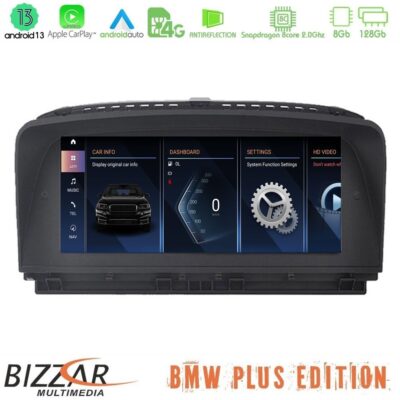 VL Garage - Bizzar Plus Edition BMW 7er E65/66 Android13 8Core (8+128GB) Navigation Multimedia 8.8″ Black Panel - VL-U-BM-6207K