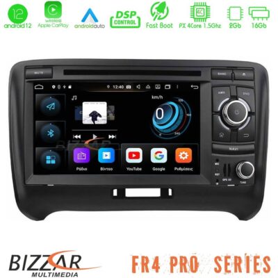 VL Garage - Bizzar FR4 Pro Series Audi TT Android 12 4core (2+16GB) Multimedia Station - VL-U-FR4-AU25-PRO