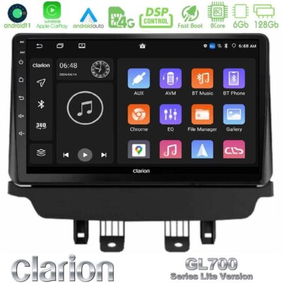 VL Garage - Clarion GL700 Lite Series 8Core Android11 6+128GB Mazda 2 2014-2021 Navigation Multimedia Tablet 9" Με Carplay & Android Auto - VL-U-G76L-MZ1091