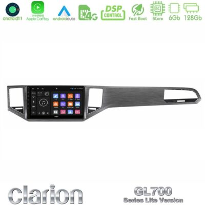 VL Garage - Clarion GL700 Lite Series 8Core Android11 6+128GB VW Sportsvan 2014-2020 Navigation Multimedia Tablet 9" Με Carplay & Android Auto - VL-U-G76L-VW0135SG