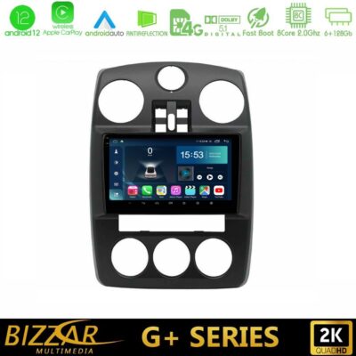 VL Garage - Bizzar G+ Series Chrysler PT-Cruiser 2000-2005 8core Android12 6+128GB Navigation Multimedia Tablet 9" - VL-U-G-CH1575
